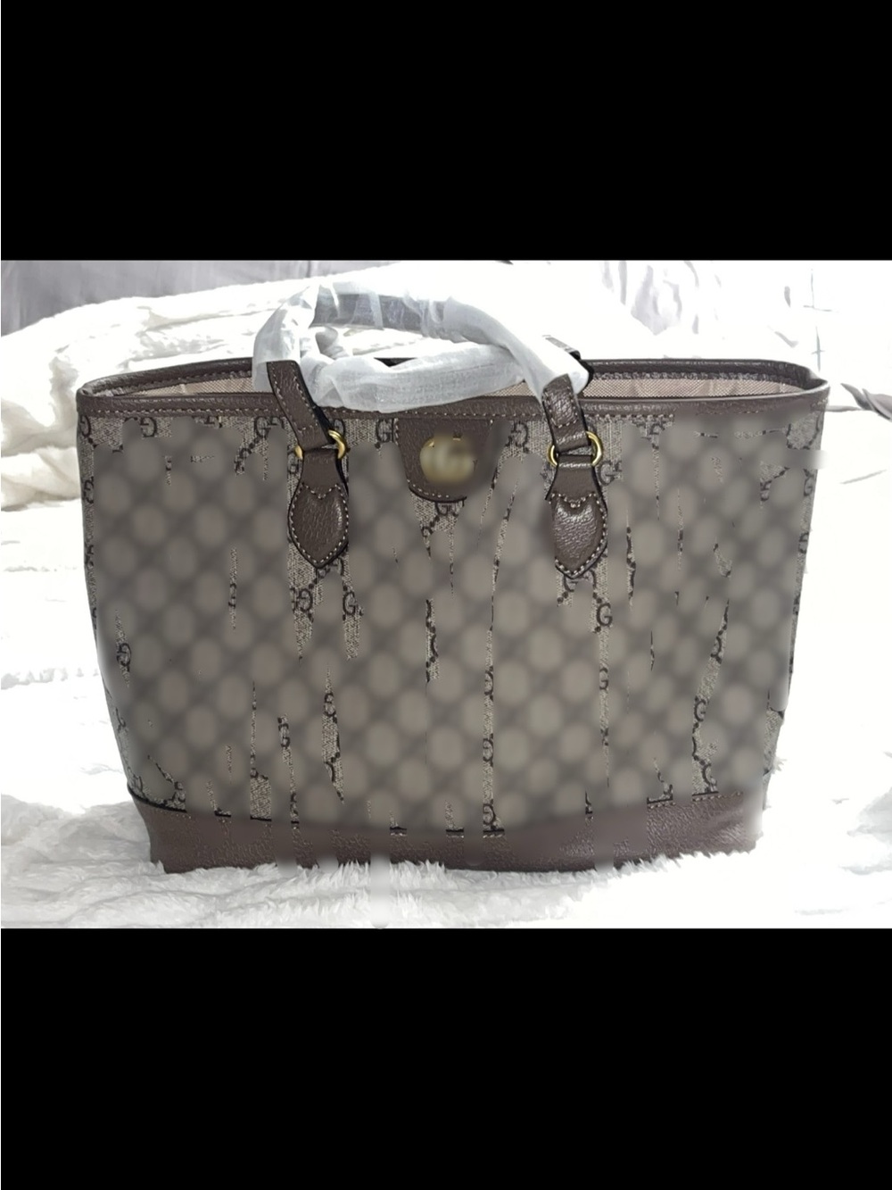 Stylish Taupe Women's Tote Bag